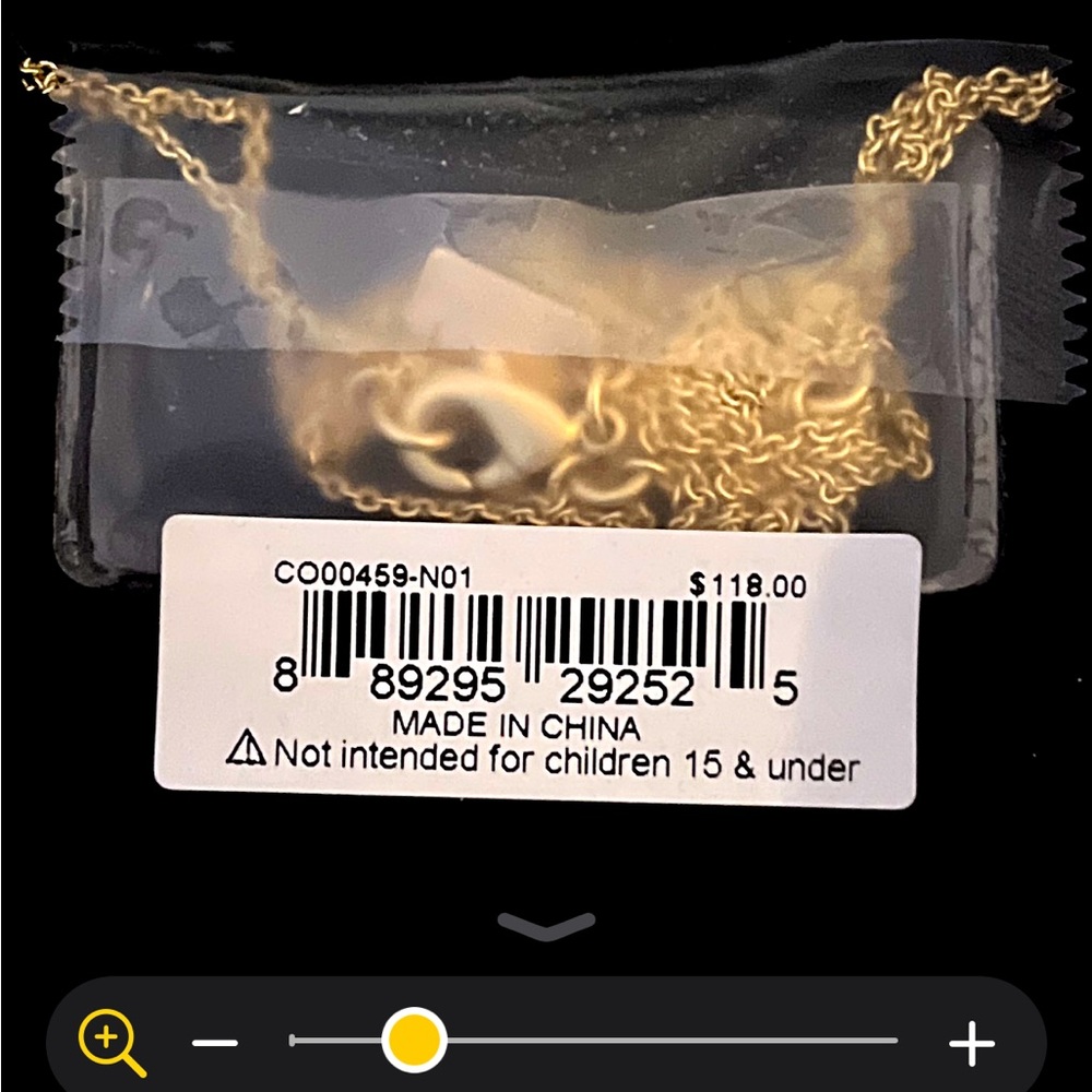 Coach Necklace